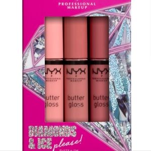 NYX Professional Makeup Diamonds & Ice Butter Gloss Trio
